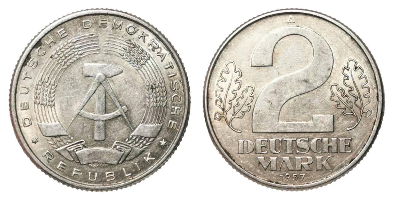 Moneda 2 Deutsche Mark