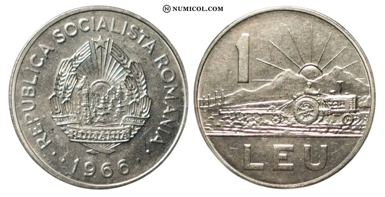 Moneda 1 Leu